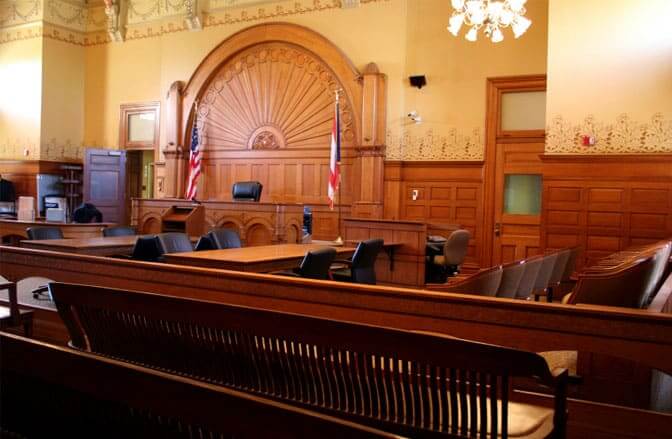municipal court interior